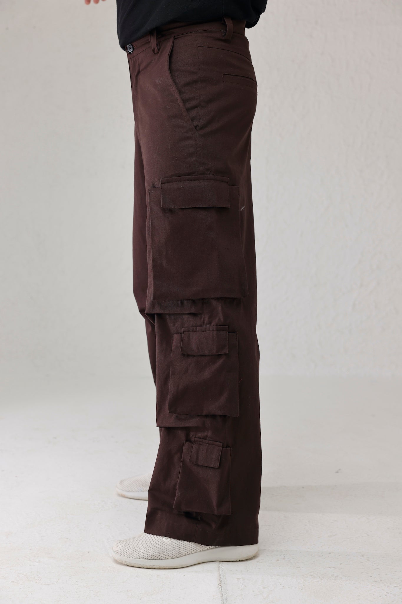 Branforge Men's Brown Cargo Pants