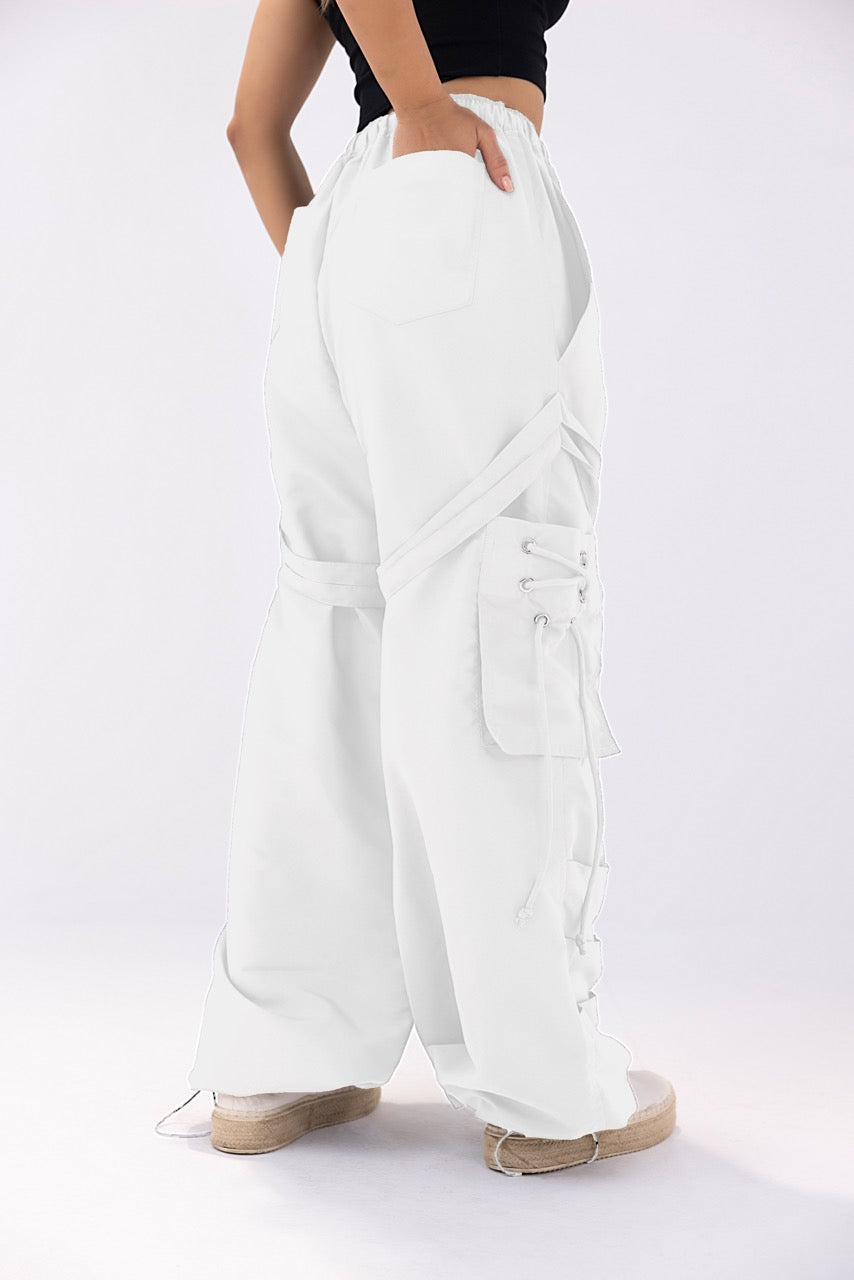 White Rover Women's Cargo Pants