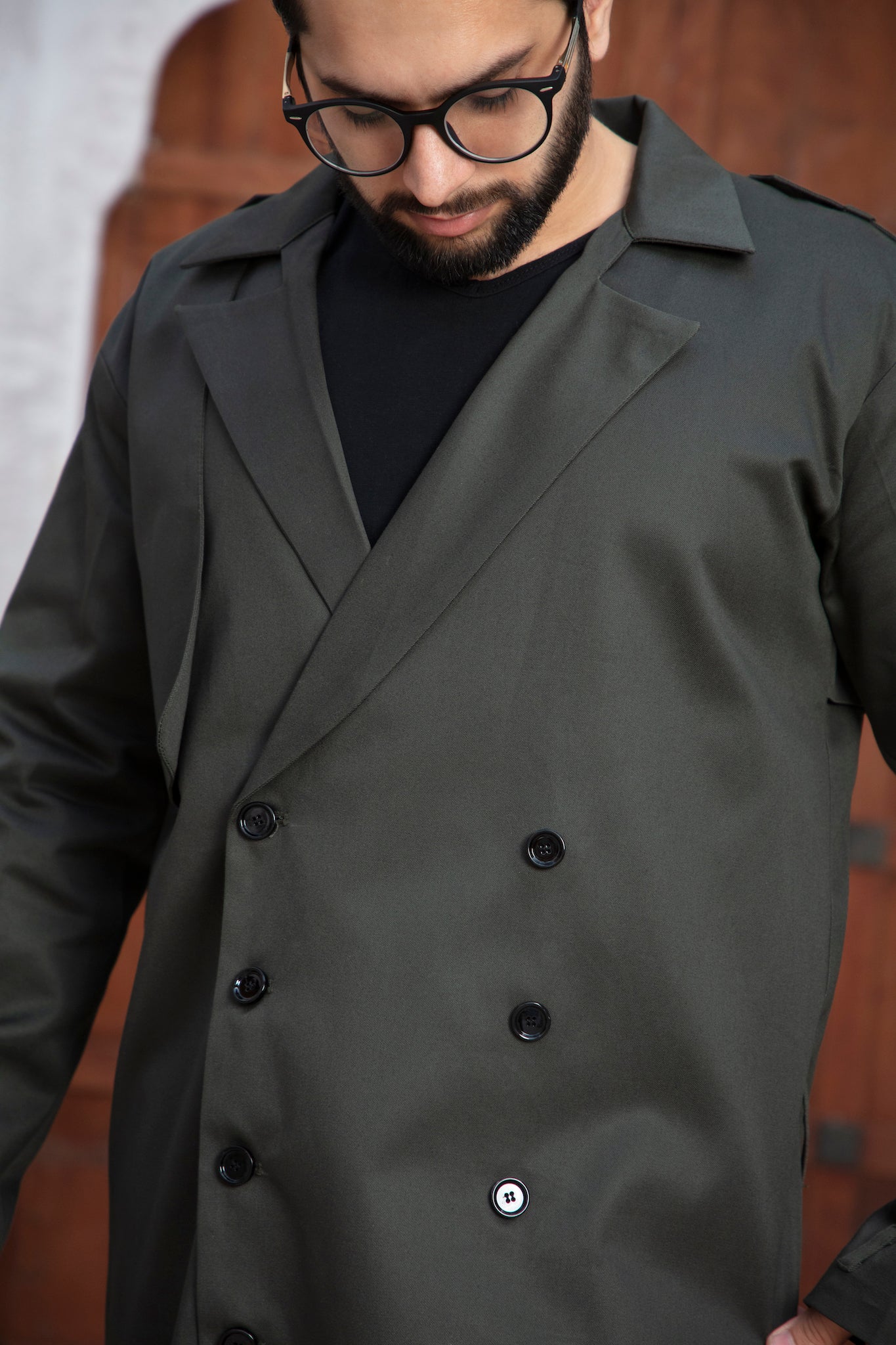 Forest Royale Men's Long Coat