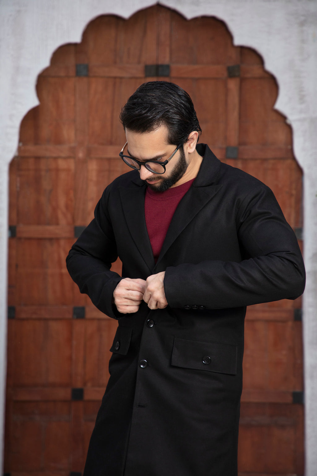 Phantom Men's Trench Coat