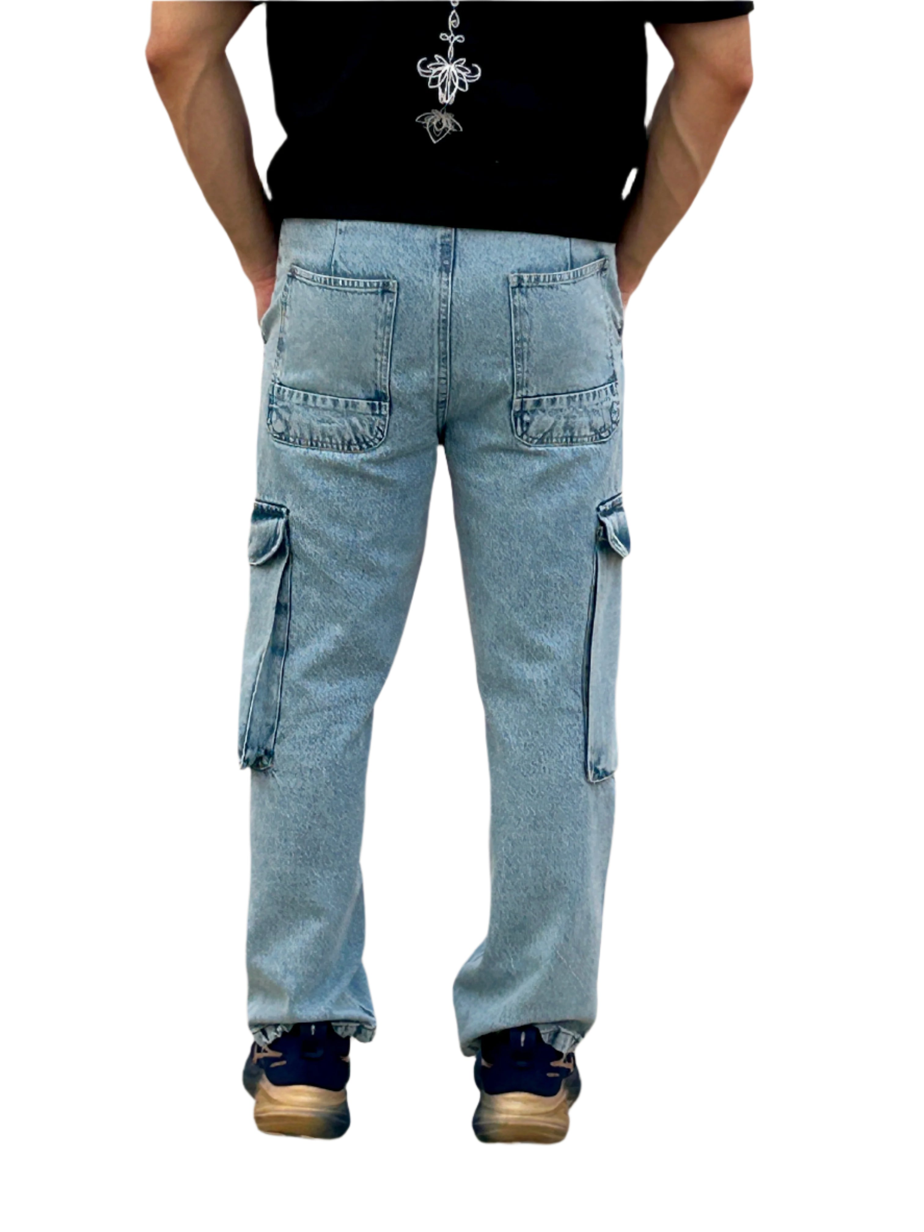RogueFlex Men’s Denim Cargo Pants