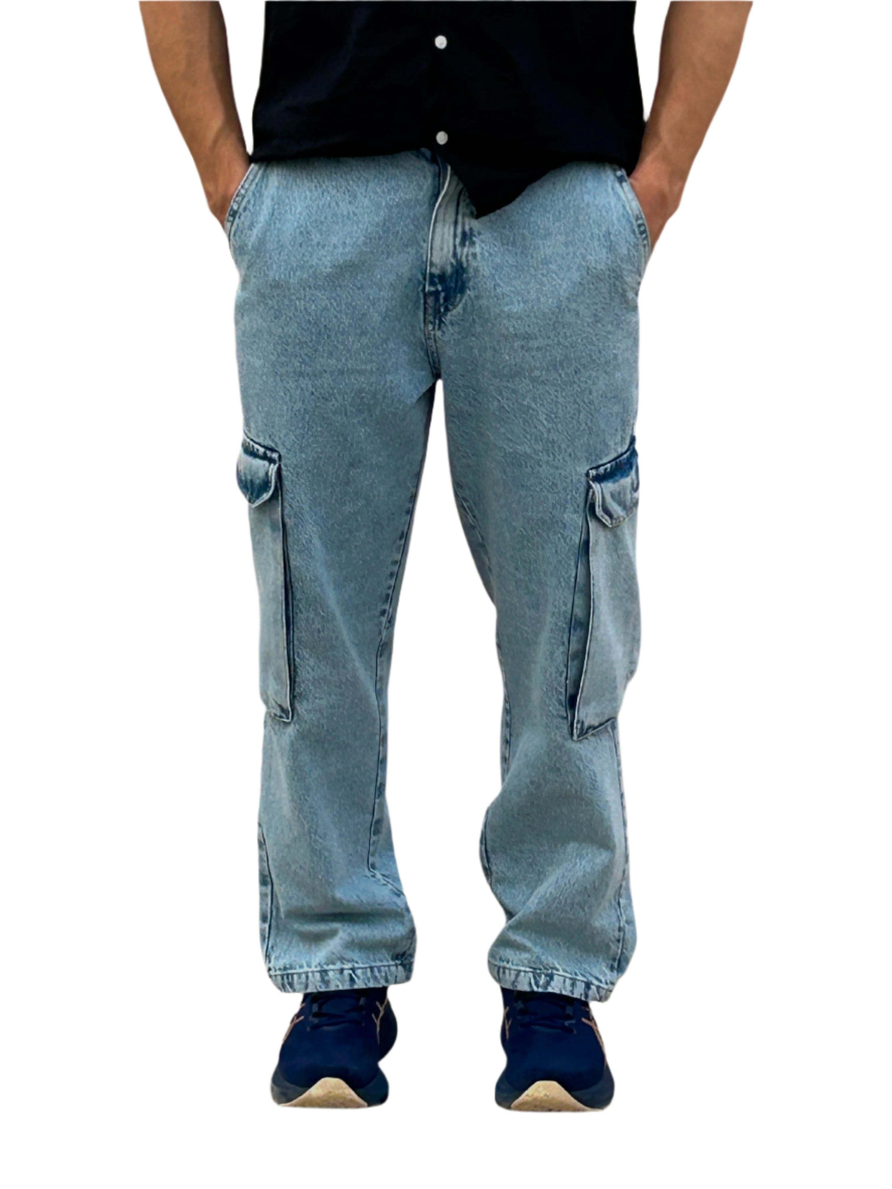 RogueFlex Men’s Denim Cargo Pants