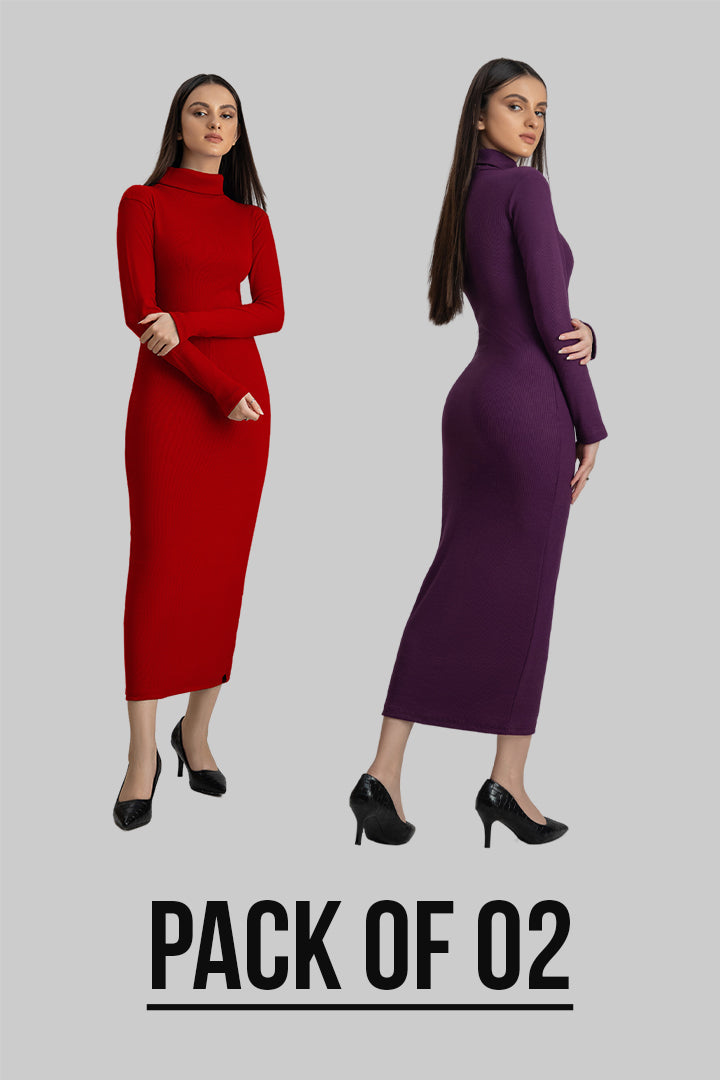 Pack of 2 Bodycon dress