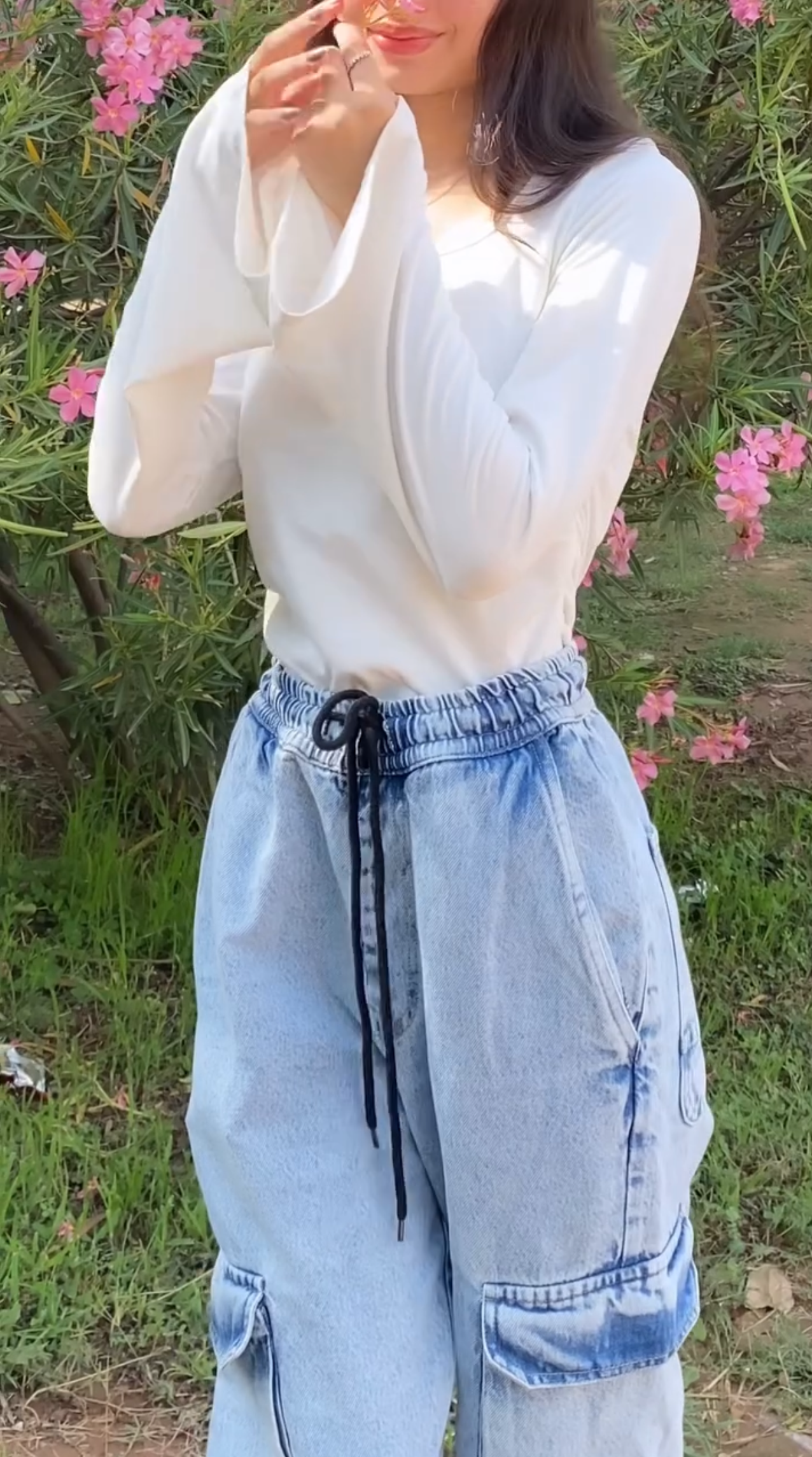 Denim Vérah Women's Cargo Pants