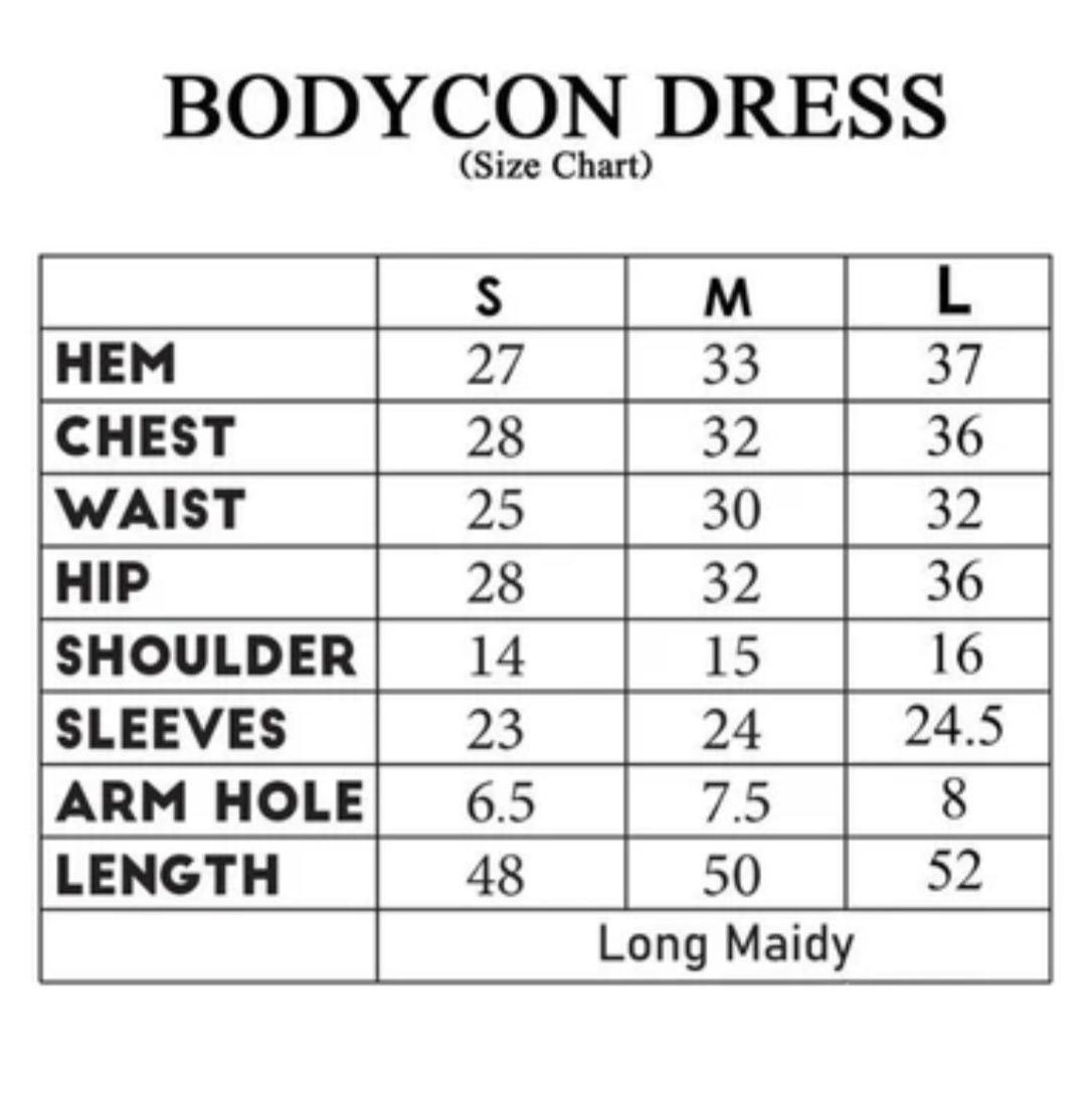 Red highneck Bodycon dress