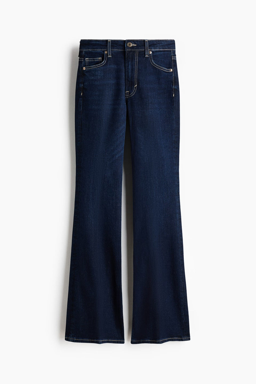 Flared High Waist Dark Blue jeans